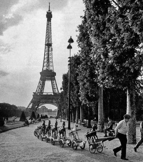 photographie de Paris par Robert Doisneau